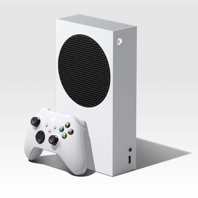 Xbox Series S se dvěma bezdrátovými ovladači